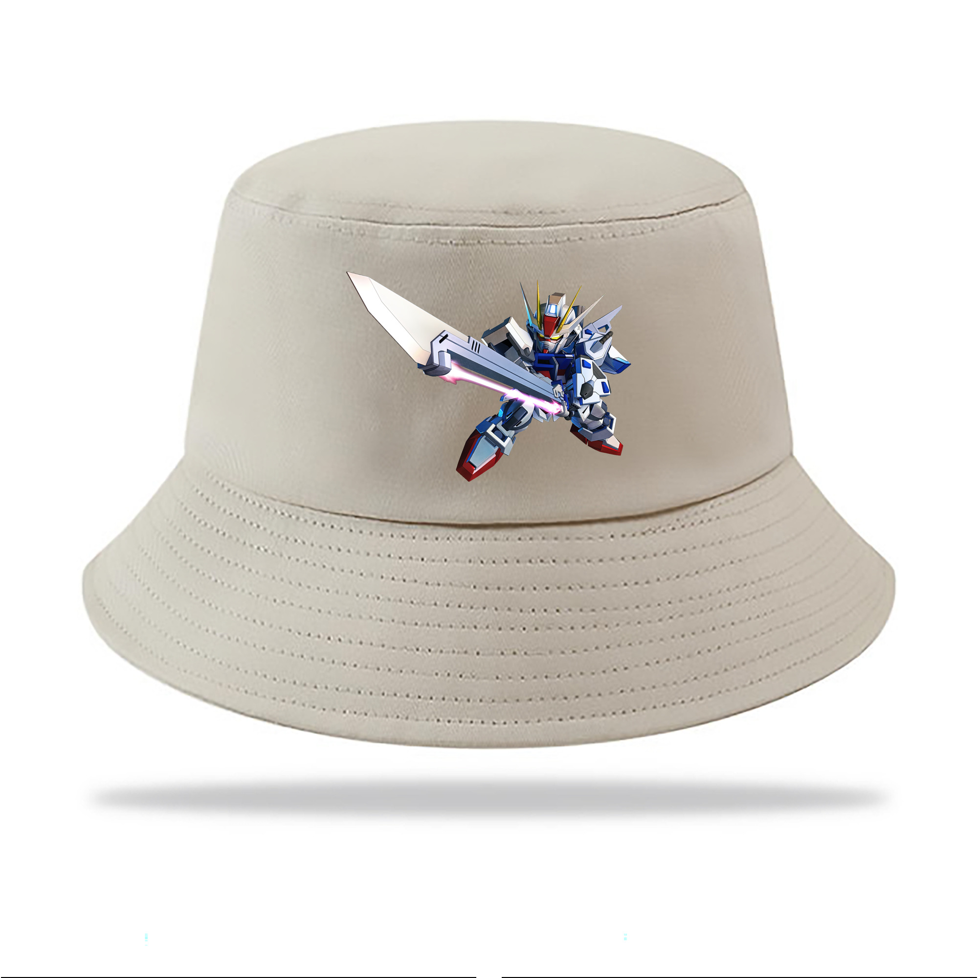 （画像用） 機動戦士ガンダム Mobile Suit Gundam アウトドア日除けバケットハット